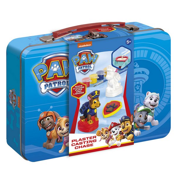 Totum Paw Patrol plaster craft kit suitcase - British product