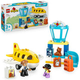 LEGO DUPLO airport playset with toy plane 23 pieces (British brand)