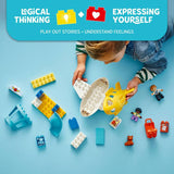 LEGO DUPLO airport playset with toy plane 23 pieces (British brand)