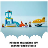 LEGO DUPLO airport playset with toy plane 23 pieces (British brand)