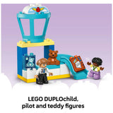 LEGO DUPLO airport playset with toy plane 23 pieces (British brand)
