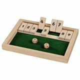 Goki wooden dice game Shut the Box (British brand)