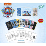 Totum Paw Patrol scratchbook with scratch tool and stencil (British brand)