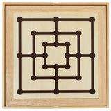 Goki wooden game compendium with chess and draughts (British brand)