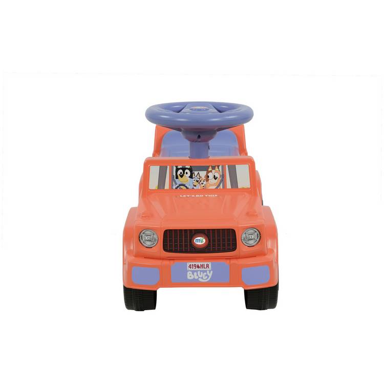 Bluey 4x4 foot to floor ride on toy - British product
