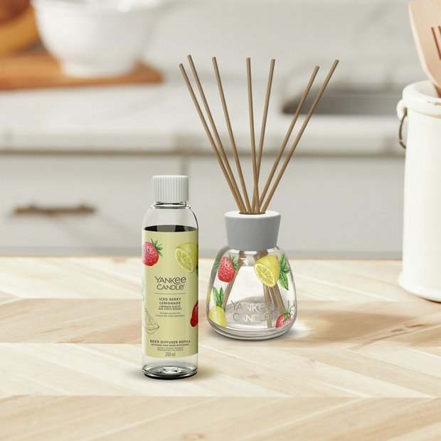 Yankee diffuser refill Iced Berry Lemonade 200ml, imported from the UK