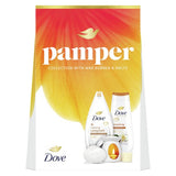 Dove pamper gift set with wax burner and melts (British brand)