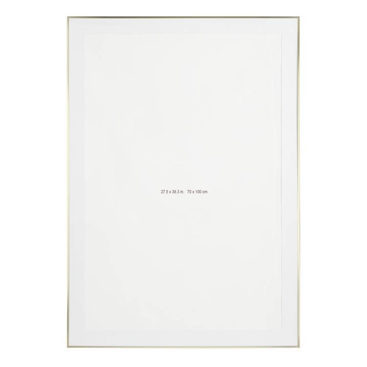 Argos Home gold aluminium picture frame 70x100cm, UK version