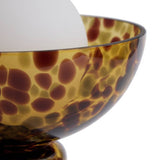 Habitat tortoise shell table lamp brown, imported from the UK
