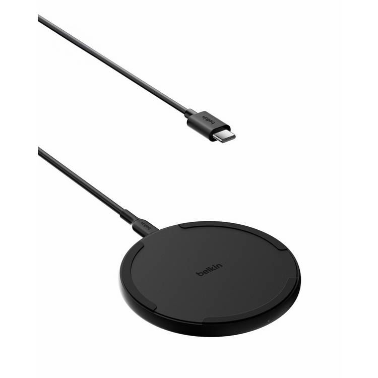 Belkin 15W Qi wireless charger pad black, imported from the UK