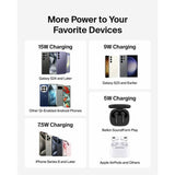 Belkin 15W Qi wireless charger pad black, imported from the UK