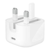 Belkin 30W USB-C wall charger with folding pins and cable, UK version