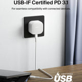 Belkin USB-C slimline wall charger 45W white, UK version