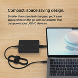 Belkin 100W USB-C laptop charger with 2.5m cable, black (British brand)