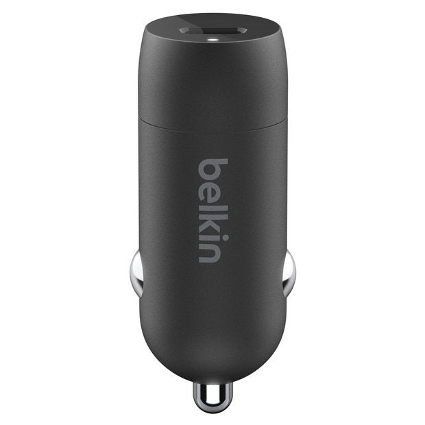 Belkin car charger 30W USB-C Black (British brand)
