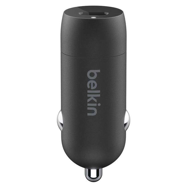 Belkin car charger 30W USB-C Black (British brand)