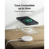 Belkin 15W Qi2 wireless charger with kickstand white, UK version