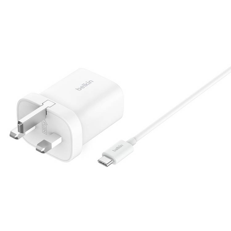 Belkin 15W Qi2 wireless charger white - British product