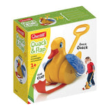 Quercetti Quack and Flap Duck Push Toy, UK version