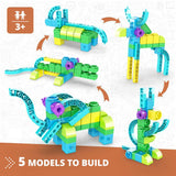 Engino wild animals toy book (British brand)