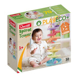 Argos Quercetti PlayEco Spiral Tower Evo Stacking Spiral Ramp Toy 10 Pieces- Buy online at McGrocer