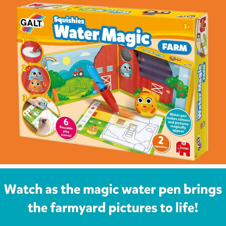 Galt Water Magic Squishy Farm activity toy (British brand)