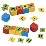 Geomag Magicube math building clips 55pc, UK version