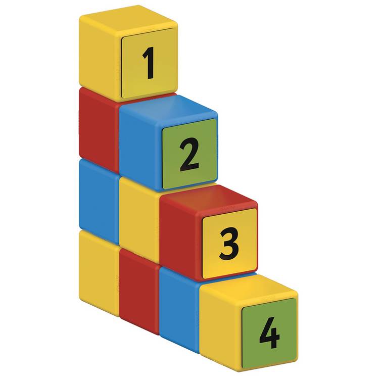 Geomag Magicube math building clips 55pc, UK version