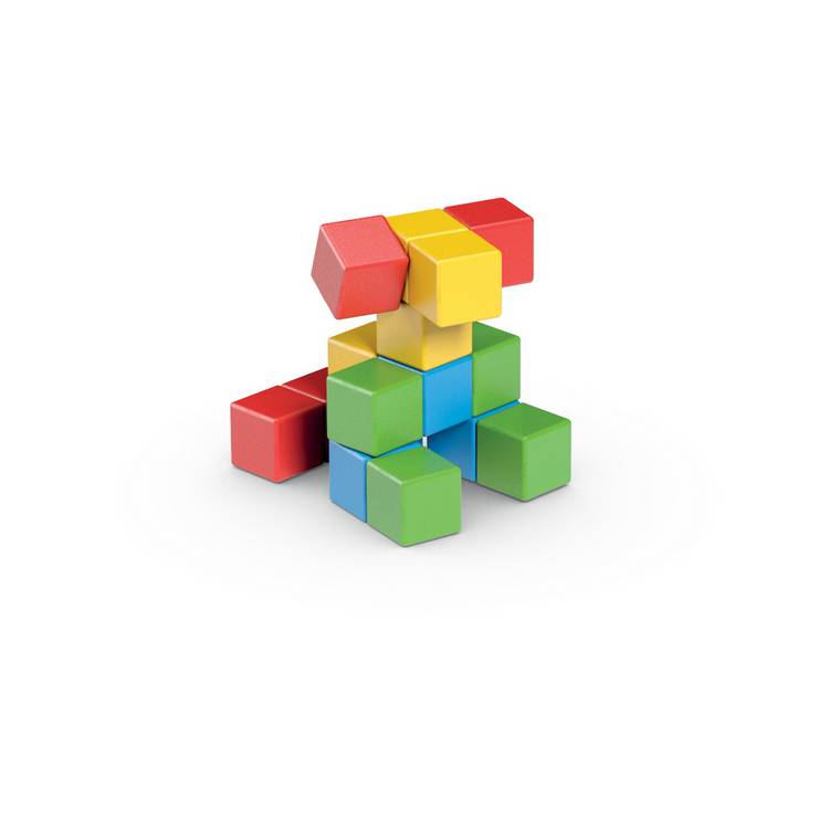 Geomag Magicube recycled creative set 16 pieces - British product