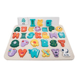 Chad Valley wooden alphabet spelling puzzle - British product