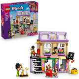 LEGO Friends building toy set Music Shop & Apartment 483 pieces, UK version
