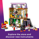LEGO Friends building toy set Music Shop & Apartment 483 pieces, UK version