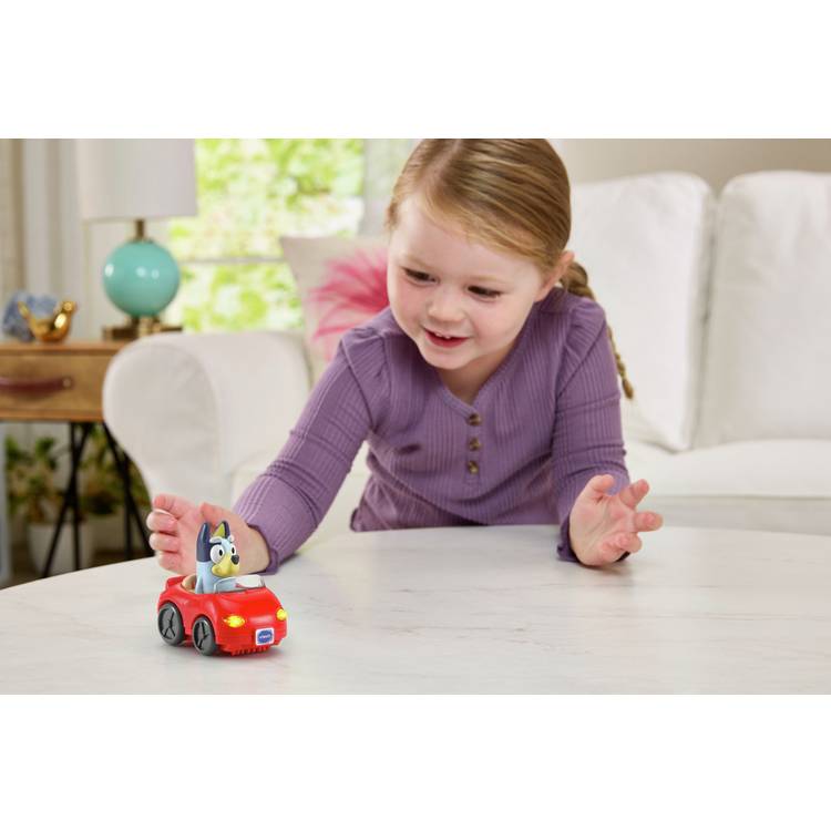 VTech Bluey Escape Convertible push toy with lights and sounds - British product