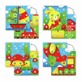 Quercetti Jumbo Peggy pegboard set 20 pieces, UK version