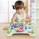 Quercetti Jumbo Peggy Gears building toy 30.5cm, UK version