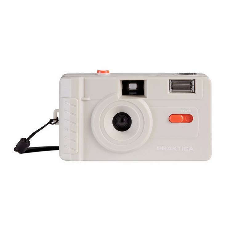 Praktica 35mm reusable film camera cream, UK version