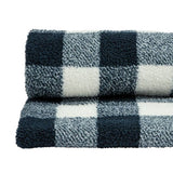 Home Teddy Fleece Throw Navy 125x150cm - British product