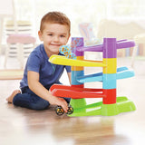 Quercetti Flip Car Race Track with ramps and cars (British brand)