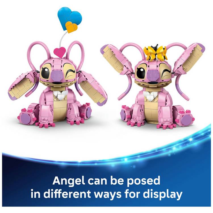 LEGO building toy set Angel from Lilo & Stitch 784 pieces, imported from the UK
