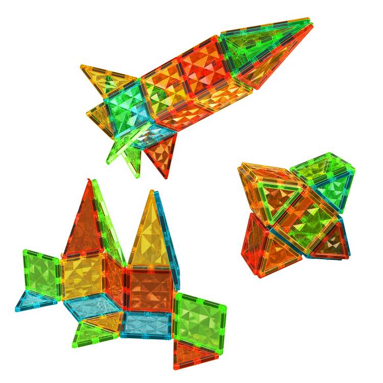 Geomag magnetic tiles Gems 32 pieces (British brand)