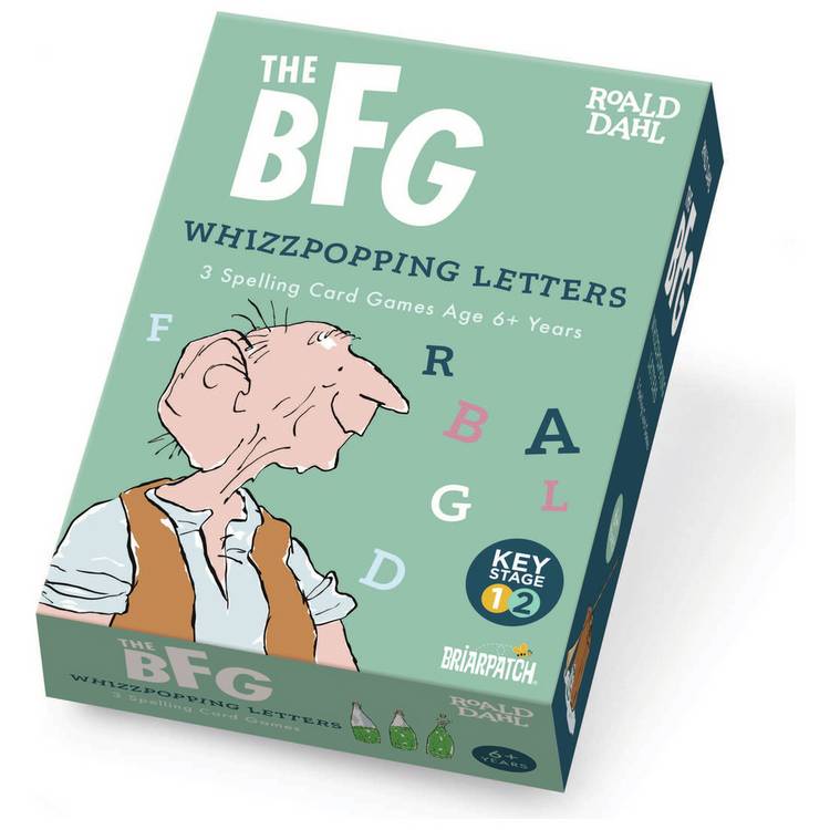 University Games The BFG Whizzpopping Letters card game, UK version