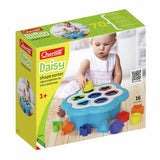 Quercetti Daisy Shape Sorter bucket toy, imported from the UK