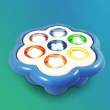 Quercetti Daisy Shape Sorter bucket toy, imported from the UK