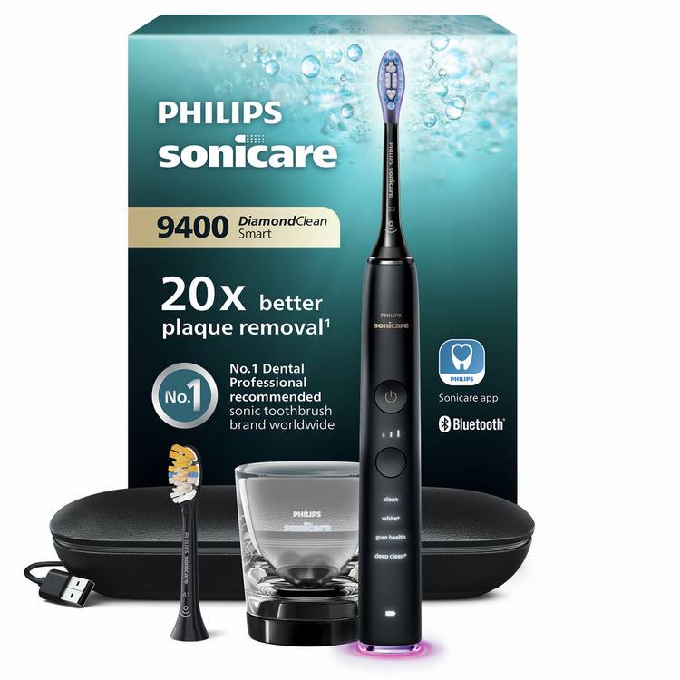 Philips Sonicare DiamondClean electric toothbrush with case, UK version