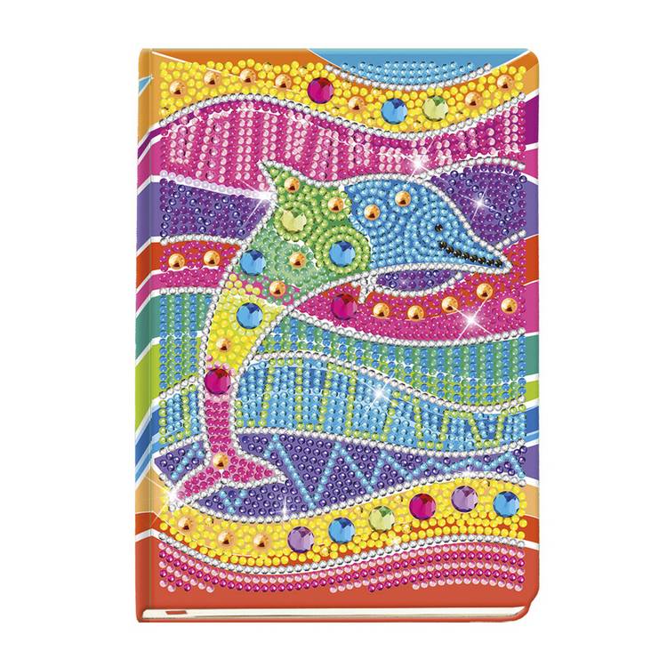 Totum diamond paint notebook dolphin set - British product