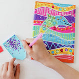 Totum diamond paint notebook dolphin set - British product