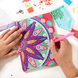 Totum diamond paint notebook flower mandala pink, UK version