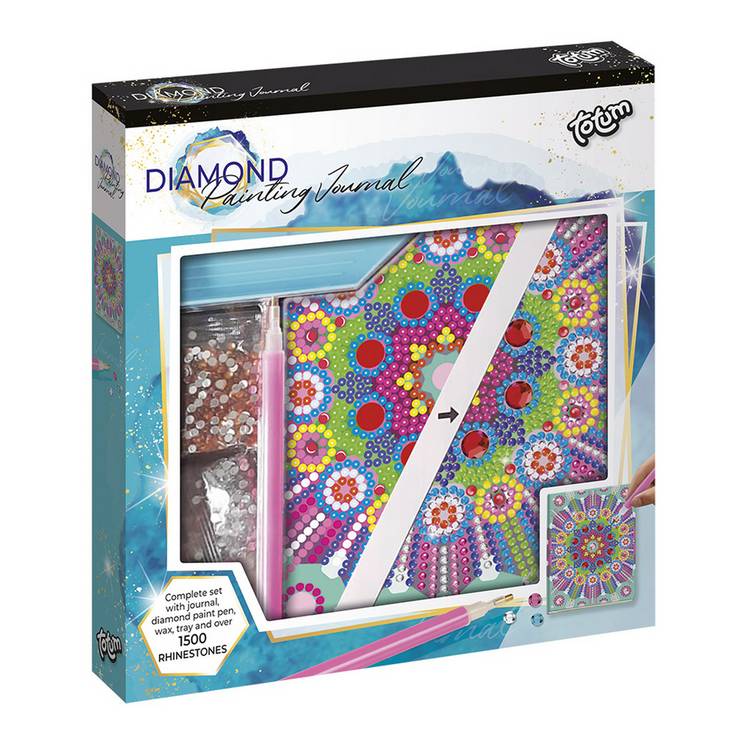 Totum diamond paint notebook Kaleidoscope Mandala (British brand)