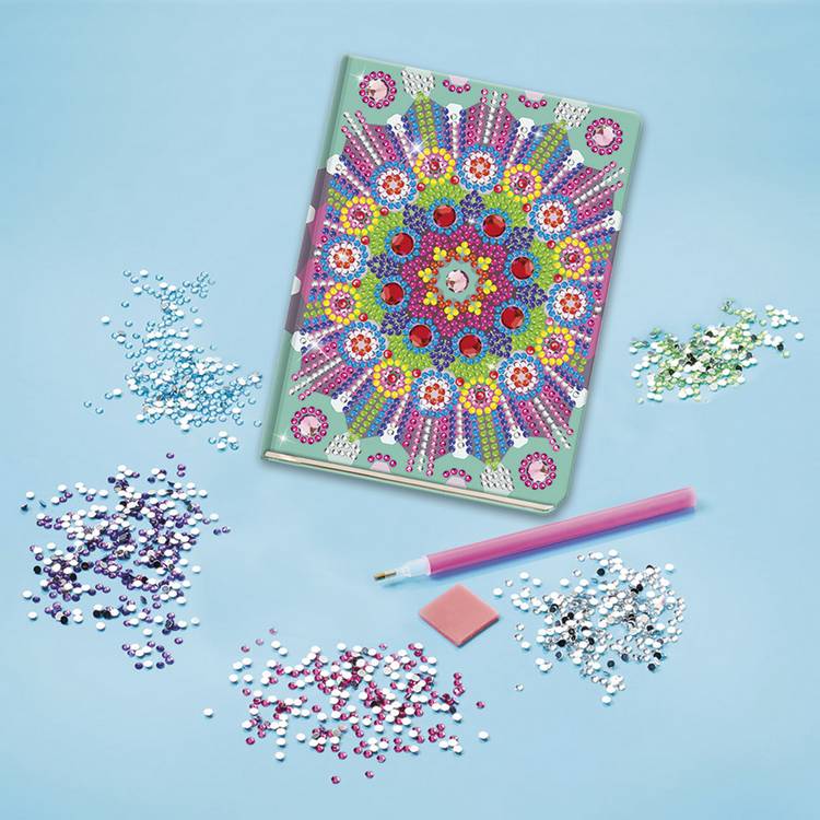 Totum diamond paint notebook Kaleidoscope Mandala (British brand)