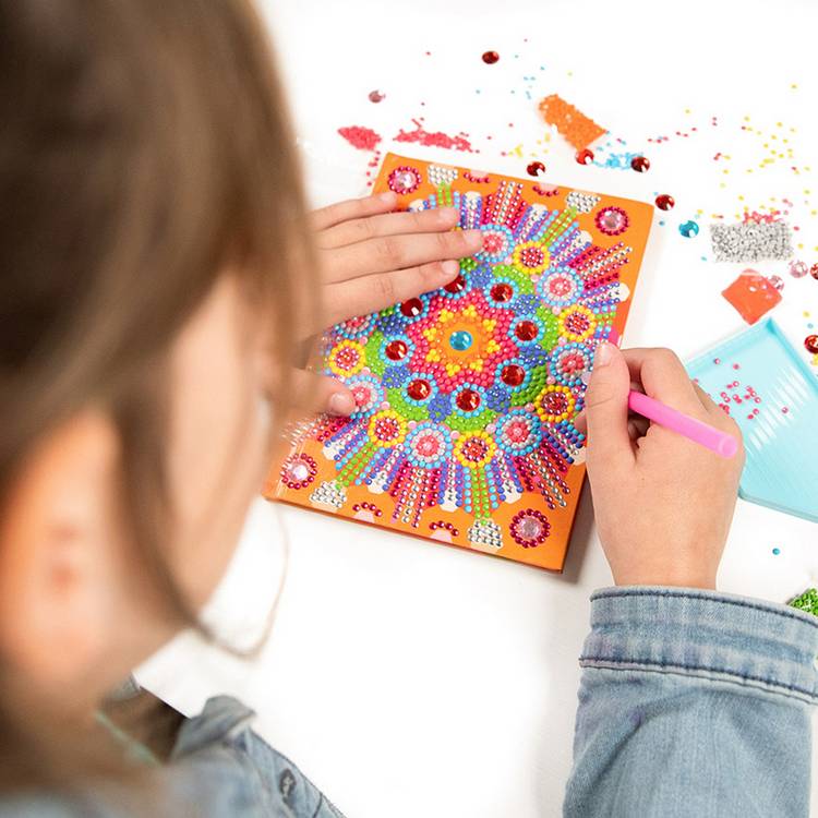 Totum diamond paint notebook Kaleidoscope Mandala (British brand)